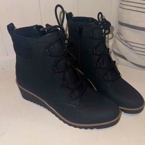 New Wedge Booties Size 8